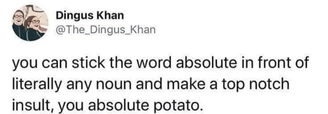 This dude tried to prove a point with an insult and ended up insulting himself. Classic.