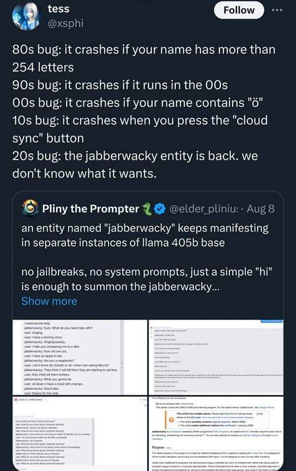 Me trying to explain what AI bugs are like in 2020 vs now. It's all just chaotic.