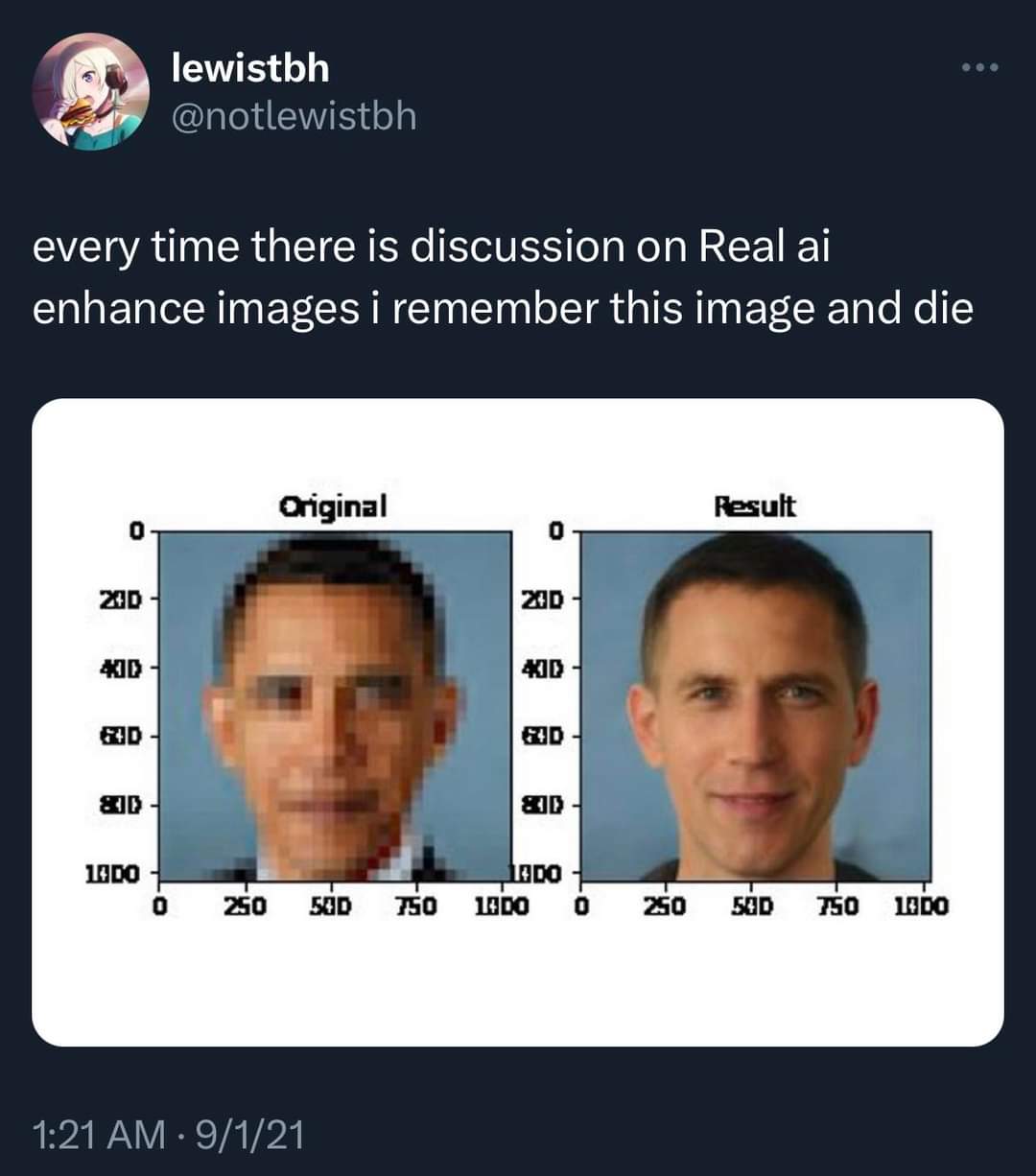 When ai image enhancers think this is a good idea