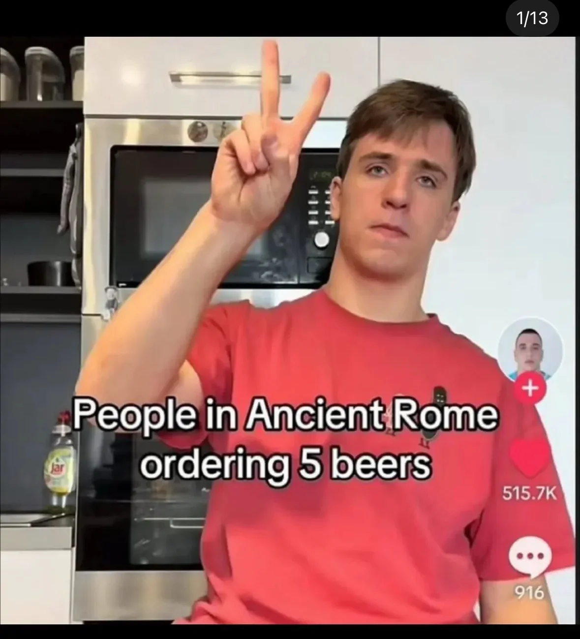 Ancient Romans ordering 5 beers like it's a normal thing to do lol
