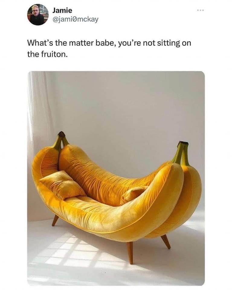Ummm, is this supposed to be a couch or a very comfortable breakfast item?