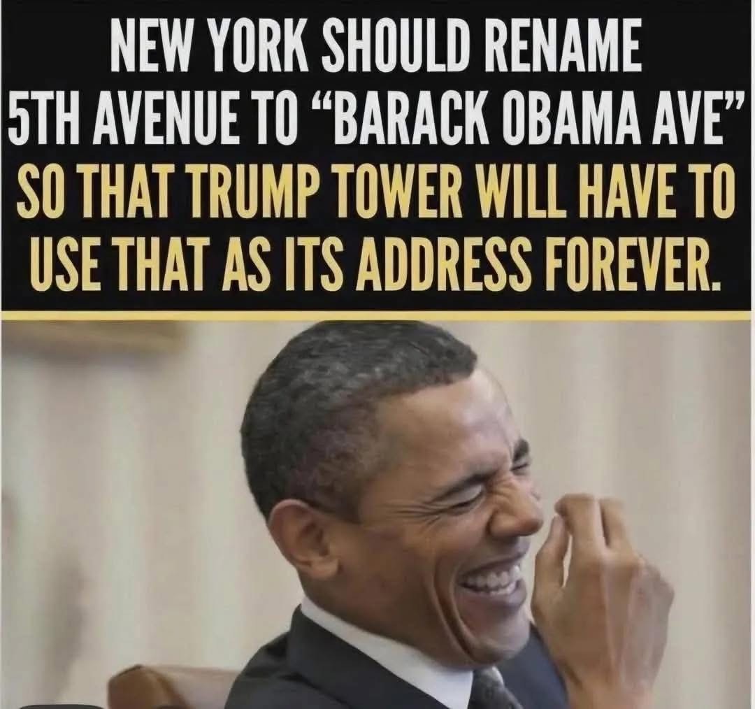 Someone's really trying to troll Trump Tower with this address change idea lol