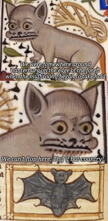 This is basically fear and loathing in Canterbury