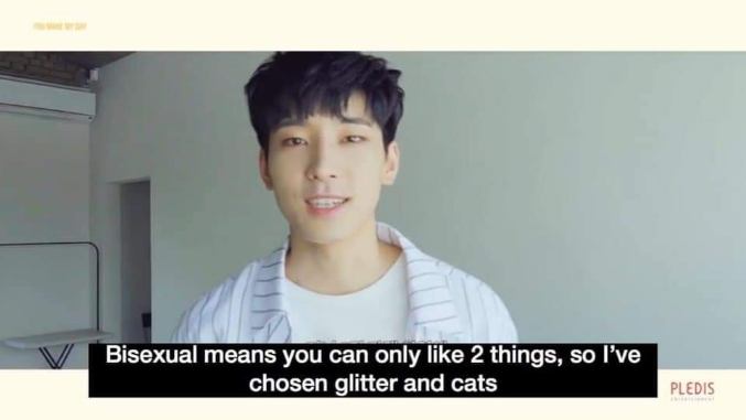 When someone misunderstands bisexuality and you have to explain your very specific preferences
