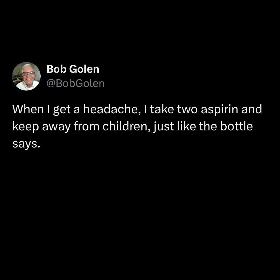 Taking medicine is serious business, apparently