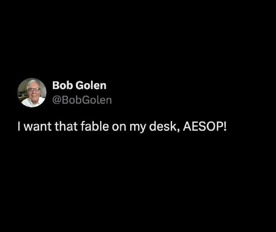 When you realize Aesop is the OG storyteller and you want his fables on your desk, stat.