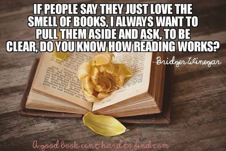 This is lowkey a vibe check for book lovers, are you actually reading or just sniffing?