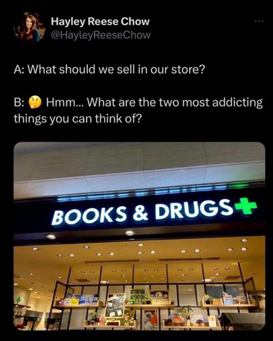 Someone took the prompt literally when deciding what to sell in a store