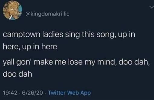 When you get that one song stuck in your head and can't remember the rest of the lyrics
