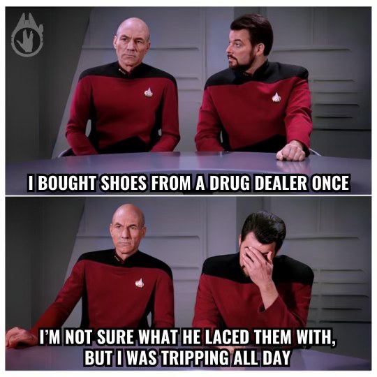 When you buy shoes from a sketchy dude and they're surprisingly effective for something else