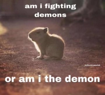 Me questioning my entire existence after a single stressful day