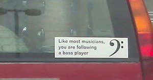 Guess I'm following the bass player now, not the melody line lol