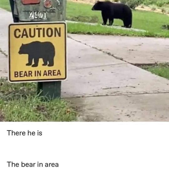 Well look at that, the sign wasn't lying