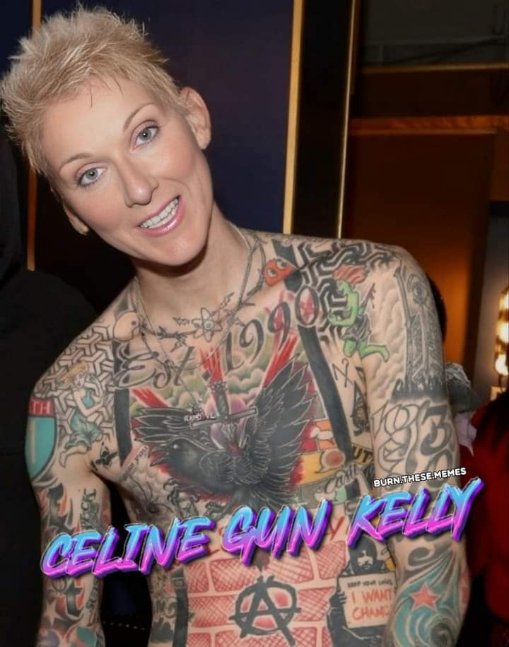Celine Dion's edgy transformation is wild lol