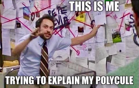 When you're trying to explain your polycule and it's as complicated as a conspiracy board.