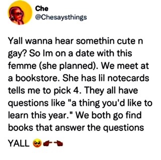 This date sounds way too cute and wholesome 🥺👉👈