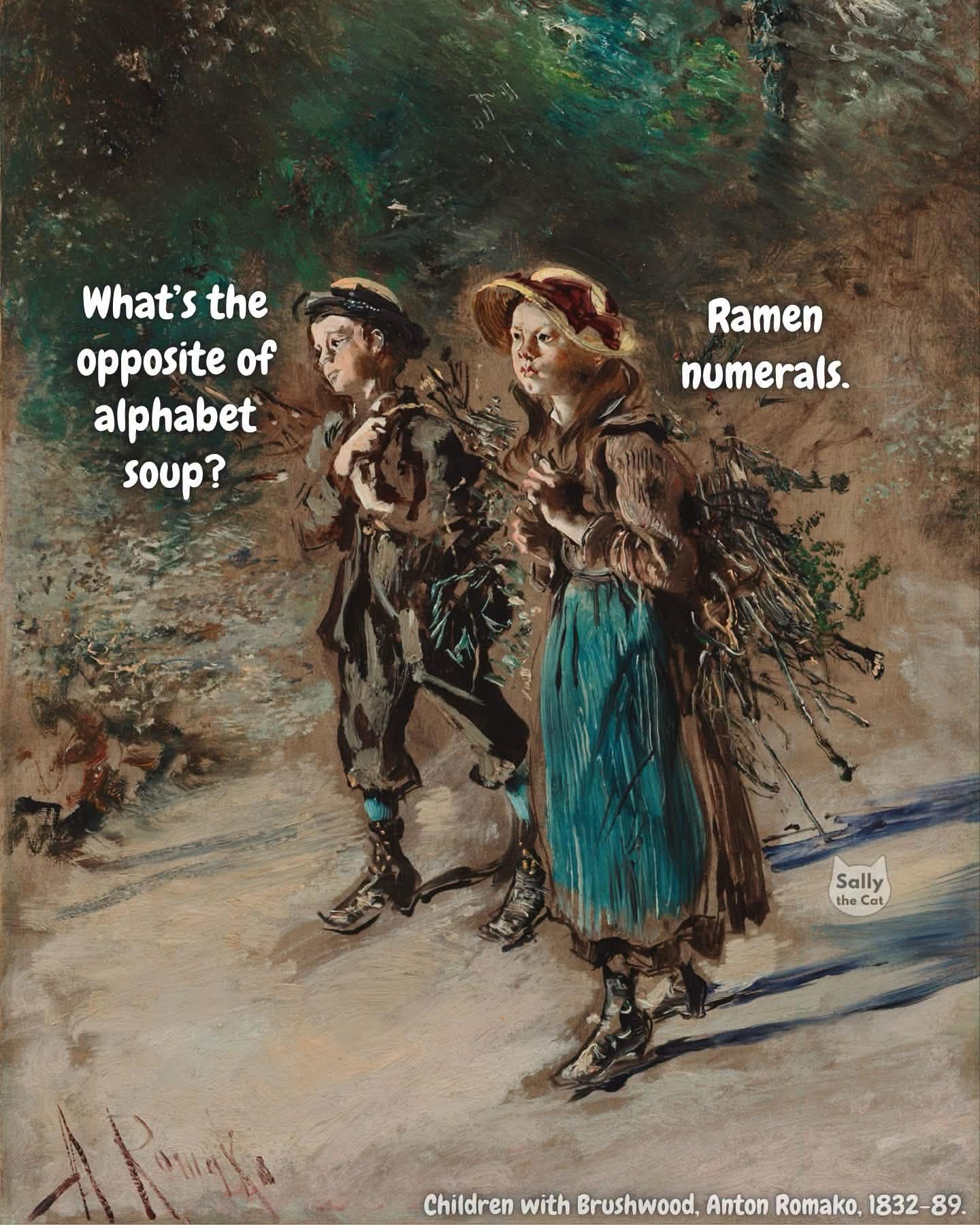My brain trying to be clever when asked a simple question lol