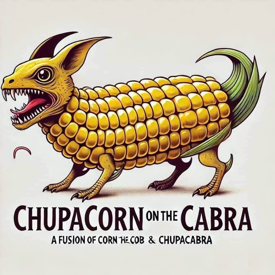 Guess who's coming for your corn... literally