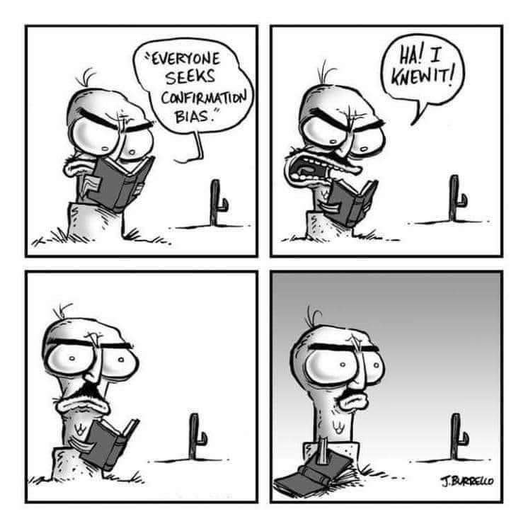 Me trying to find proof that I'm right about everything, only to realize I just proved the concept.