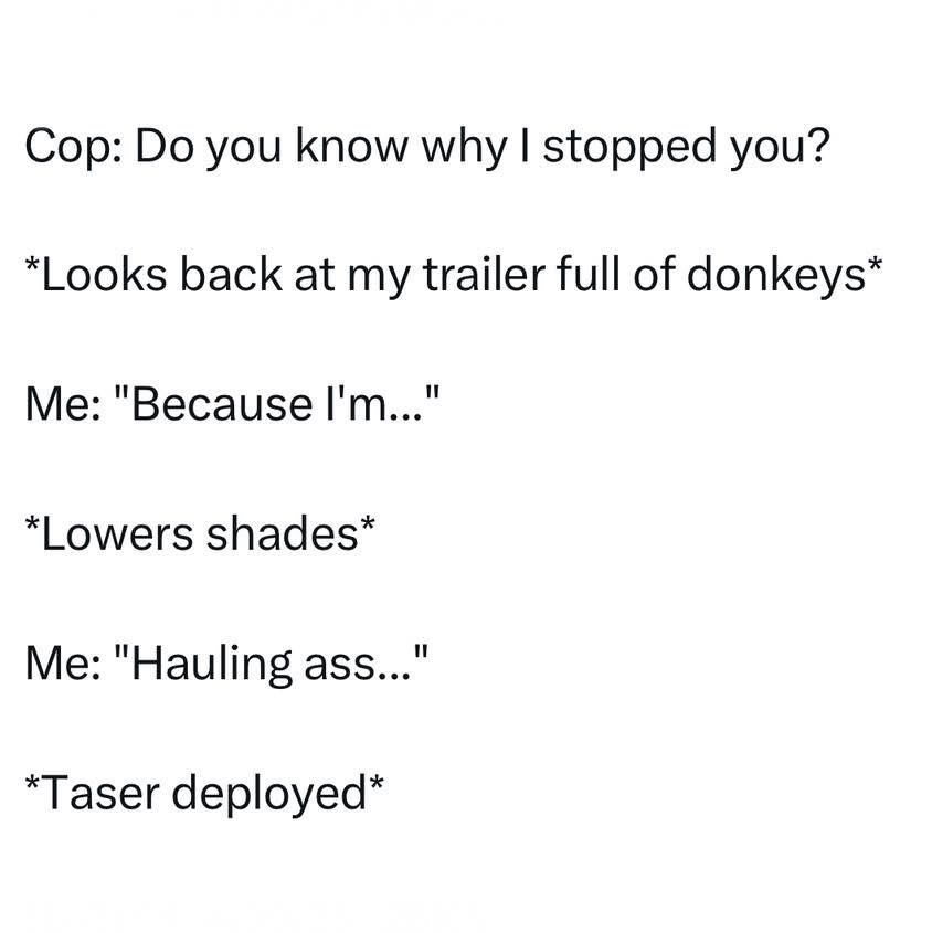 When you try to make a joke but it backfires spectacularly...