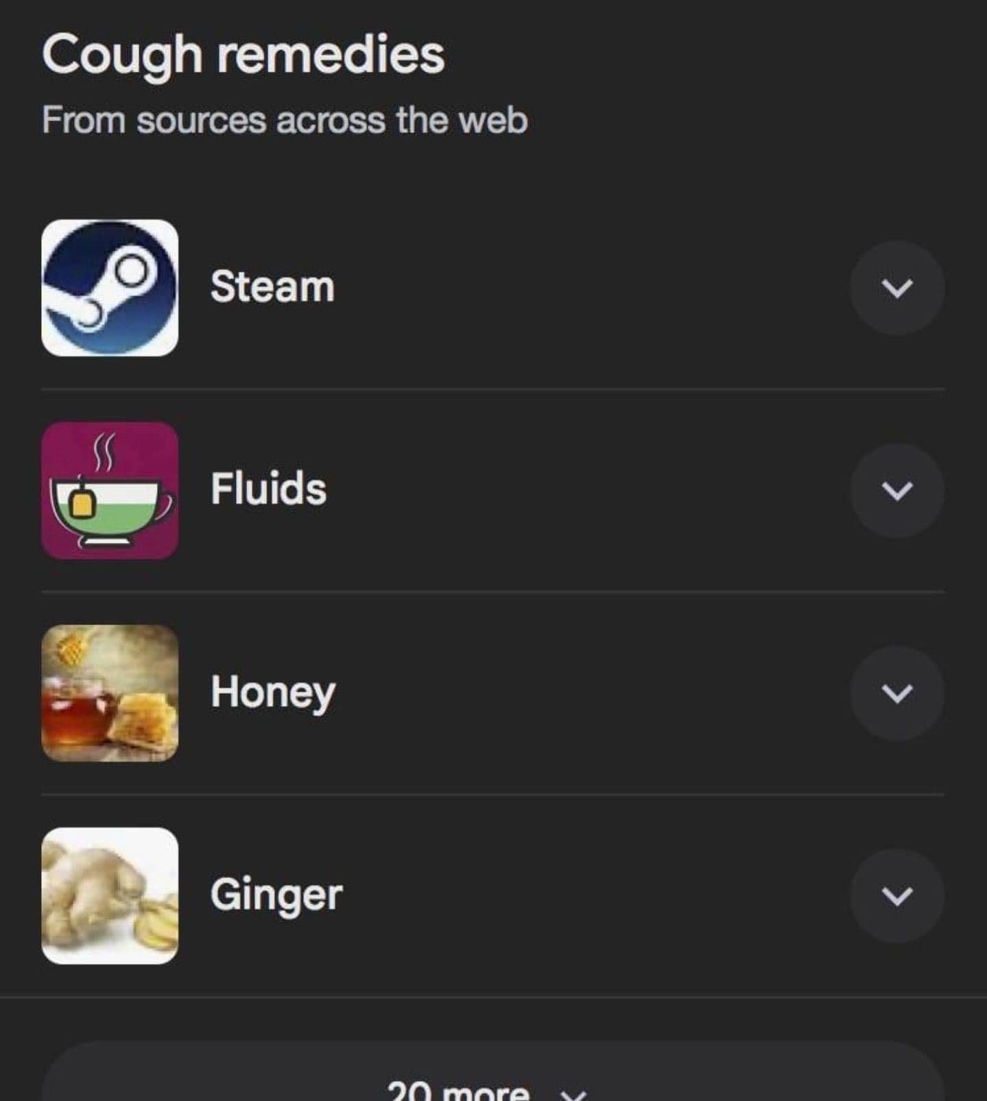 When you search for cough remedies and Steam pops up first lol