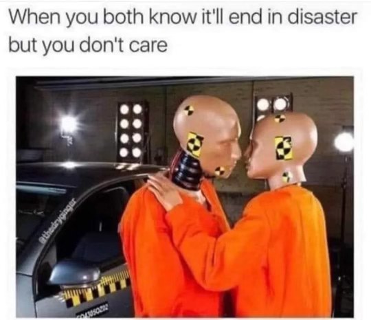 Basically me and my toxic ex before one of our 'chats'