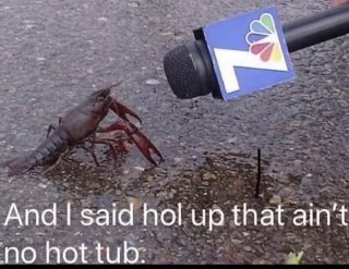 When you thought you found a hot tub but it's just a puddle.