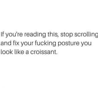 Wait, am I a croissant right now?