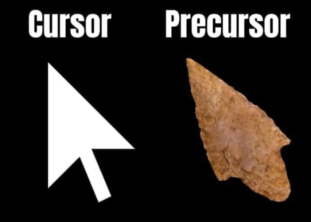 It's all about that evolution, from cursor to precursor.