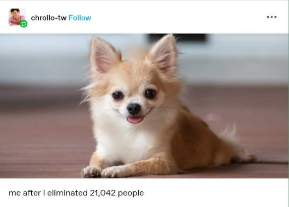 This dog is chilling like he just committed a war crime and feels zero remorse