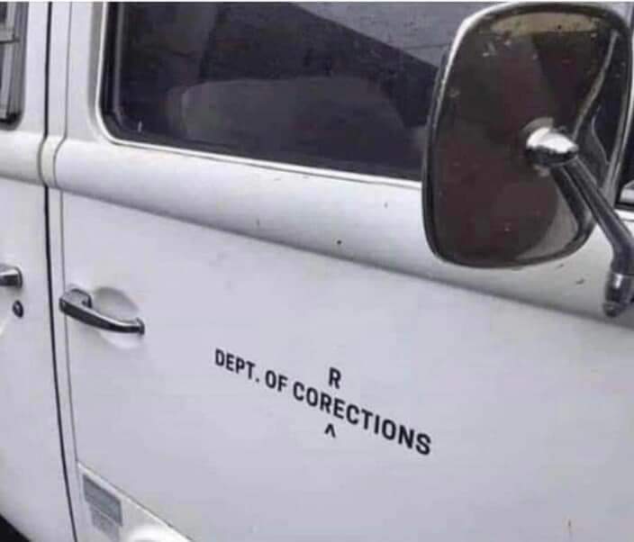 When you try to spell 'corrections' but it comes out as 'corections' lol