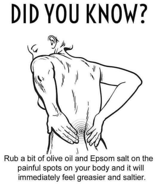 Lol, this 'Did You Know?' meme is just an excuse to say you'll feel greasier and saltier.