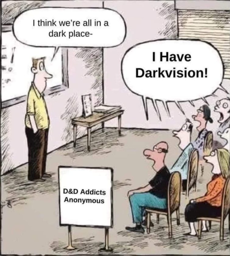 When the D&D group is actually full of dungeons and dragons nerds lol