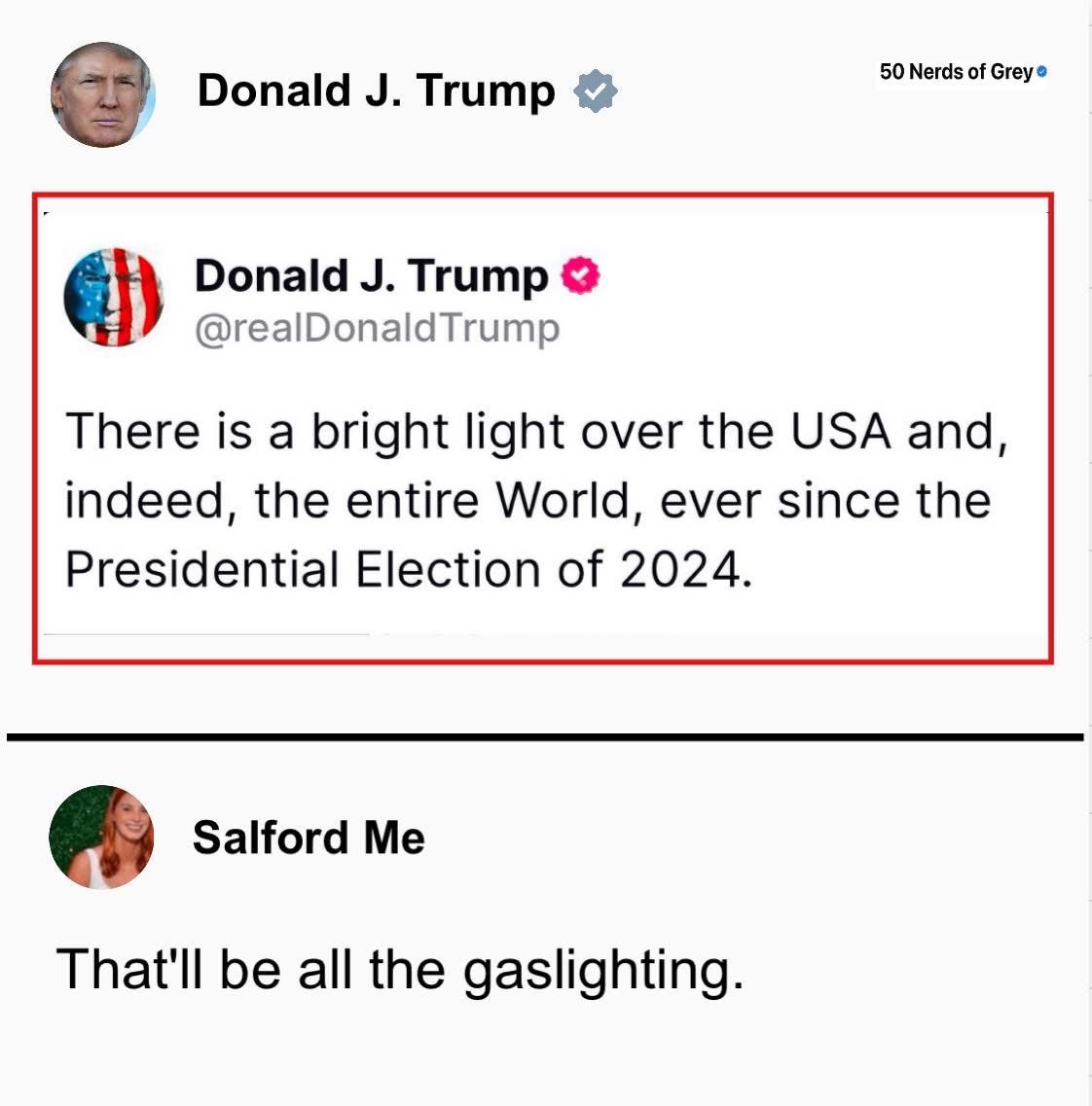 This tweet is something else lol, and the reply sums it up perfectly