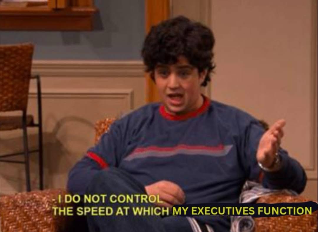 Me explaining why my brain won't work when my boss asks for something.