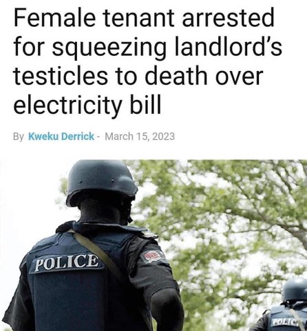 Some people really hate getting their electricity shut off lol