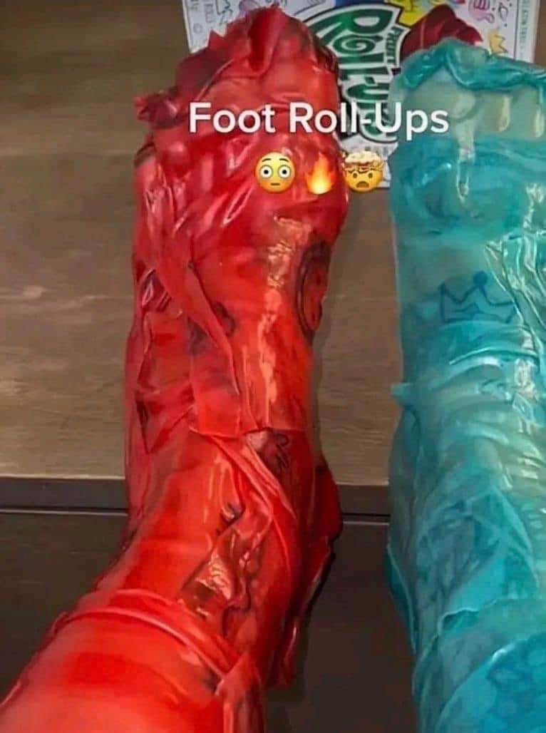 when you wear shoes and they start to sweat
