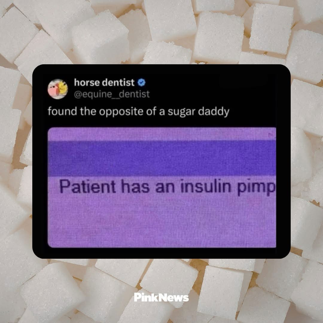 This tweet is calling someone an 'insulin pimp' and I'm not sure I get it but it sounds like a whole vibe.