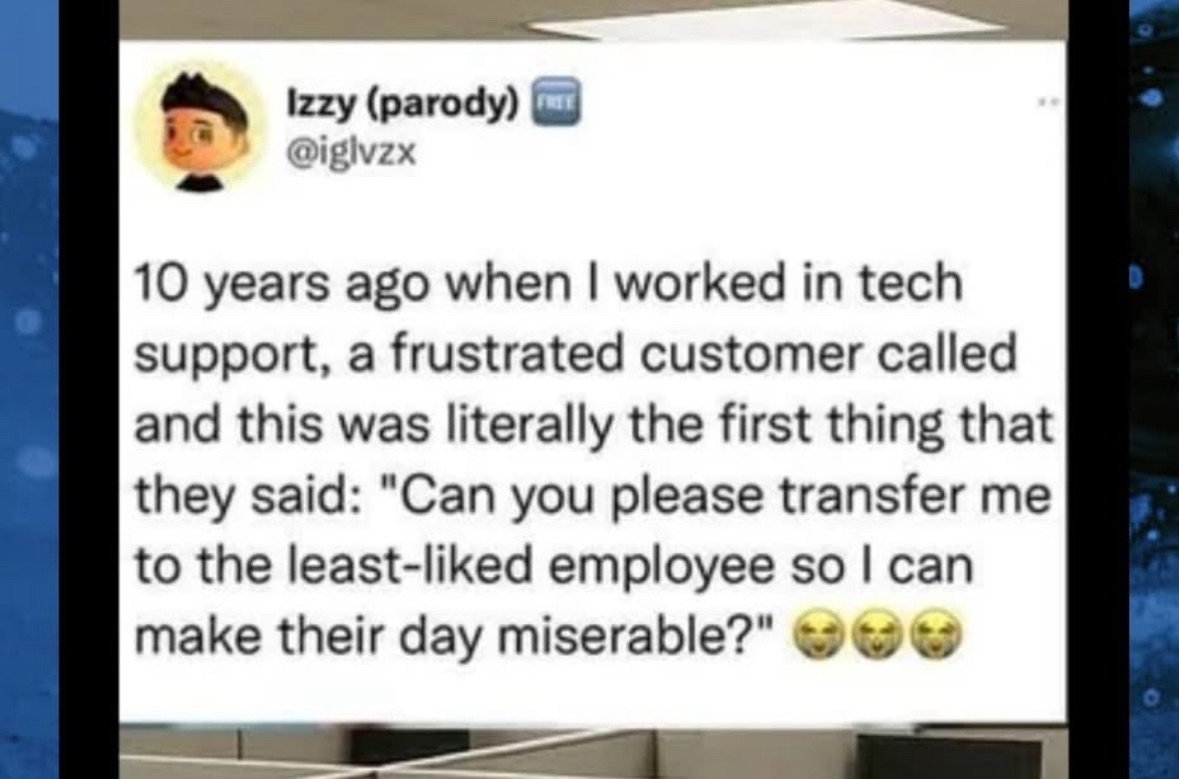 This customer wanted to ruin someone's day on purpose, brutal lol