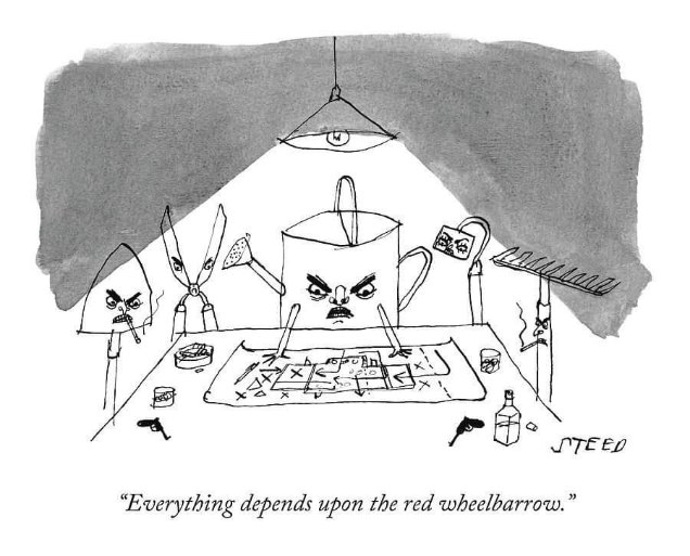 When the gardening tools get together for their weekly strategy meeting