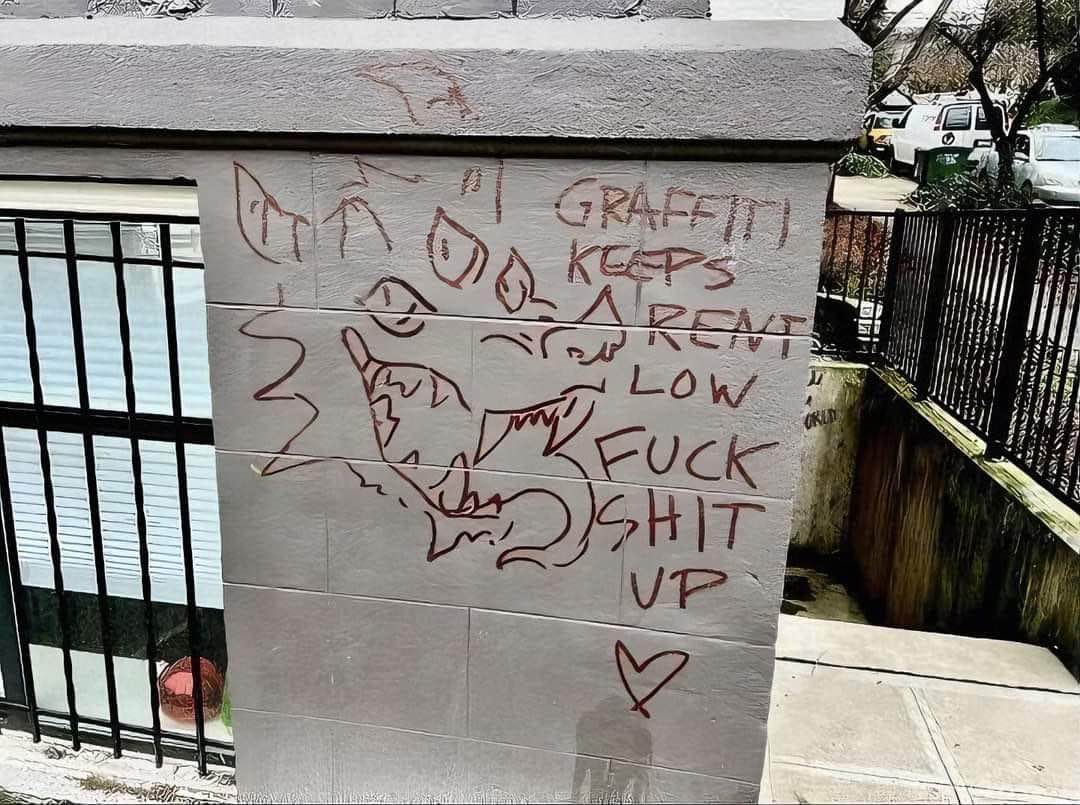 Graffiti keeps the rent low? Someone's got a unique theory on housing prices.