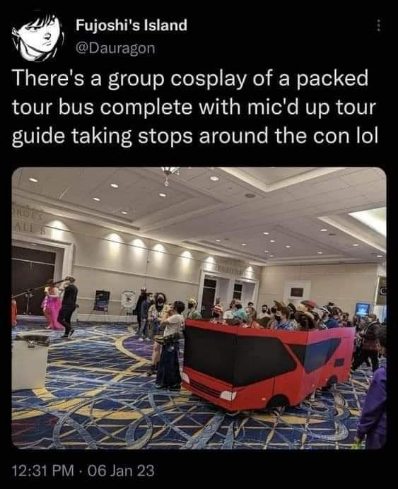Imagine this rolling up to your booth at Comic-Con