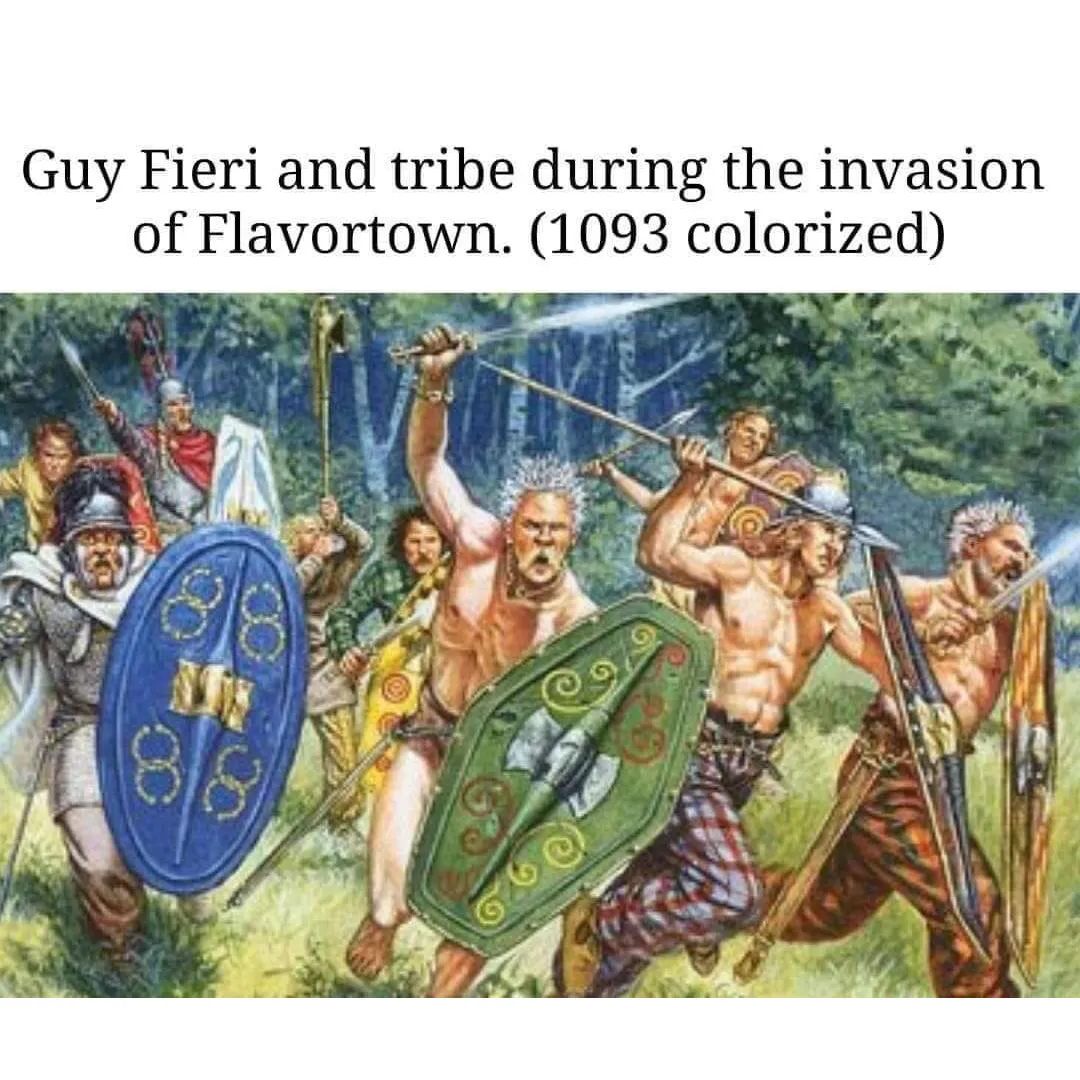 So this is what happened when Guy Fieri tried to conquer Flavortown way back when