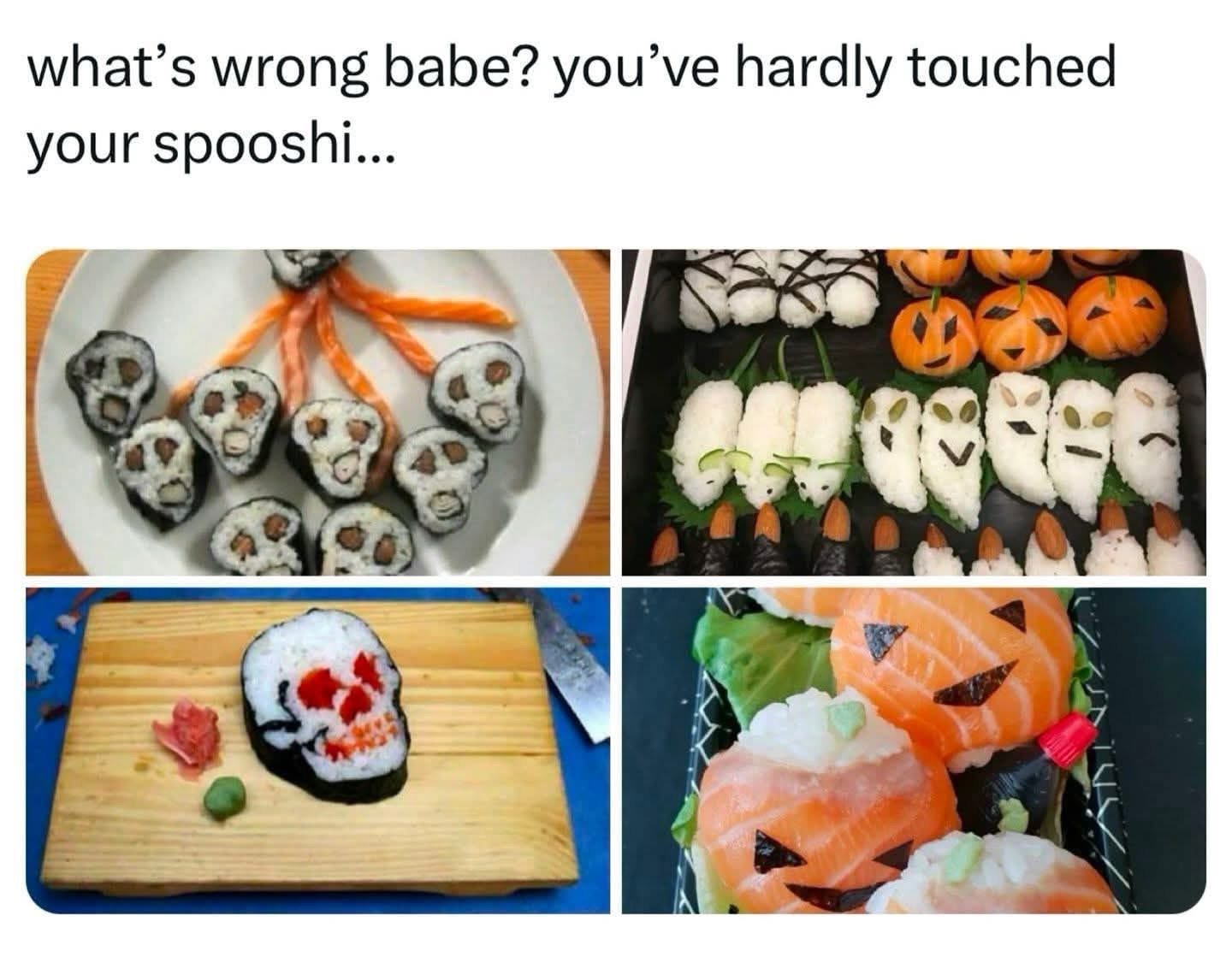 When you try to get your partner into Halloween but they're not feeling spooky enough.
