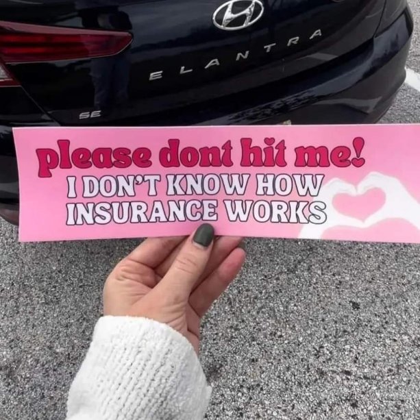 This bumper sticker is basically a cry for help and a confession all in one