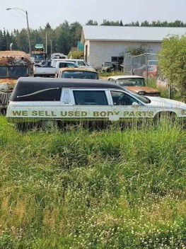 Guess this hearse found a new business model.
