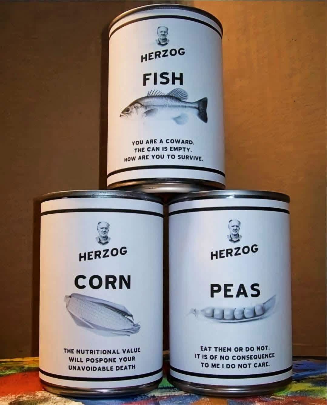 This is some intense canned food. Are you going to eat it or not?