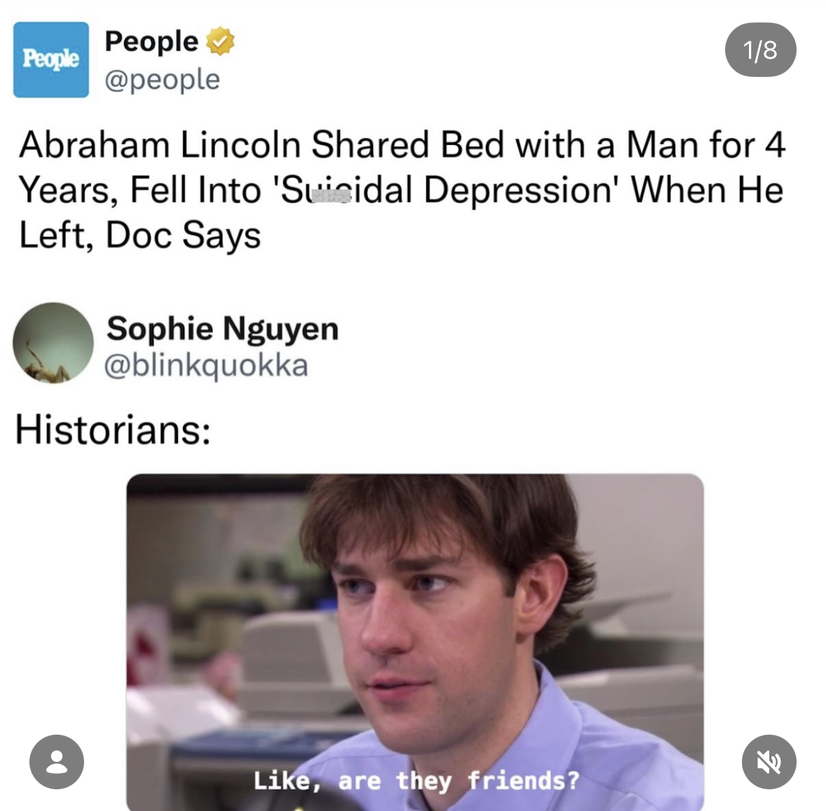 Historians trying to figure out what Abraham Lincoln and his roommate were to each other