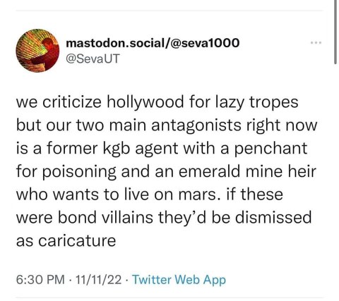Hollywood villains are wildin out lately, but apparently these two are too cartoonish for James Bond