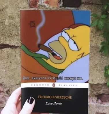 So this is what Nietzsche was really saying in Ecce Homo